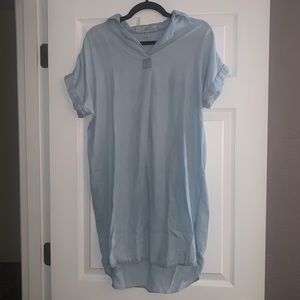 Light Blue Casual Day Dress